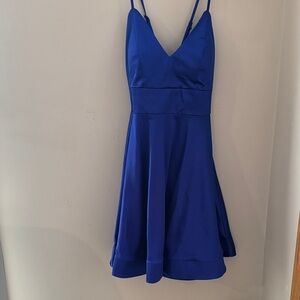 Teeze Me Royal Blue Mini Dress
